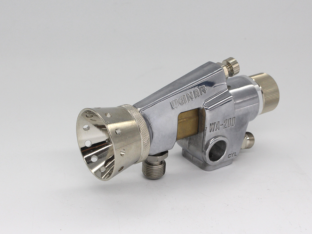 噴漆槍隻出氣不出油漆是什麽